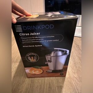 Drinkpod Silver Citrus Juicer